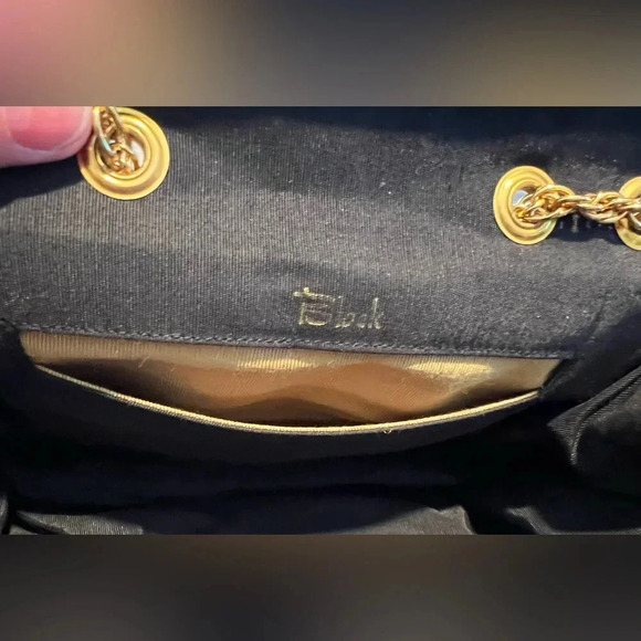 VINTAGE: Block | women’s classic suede handbag - Picture 14 of 16